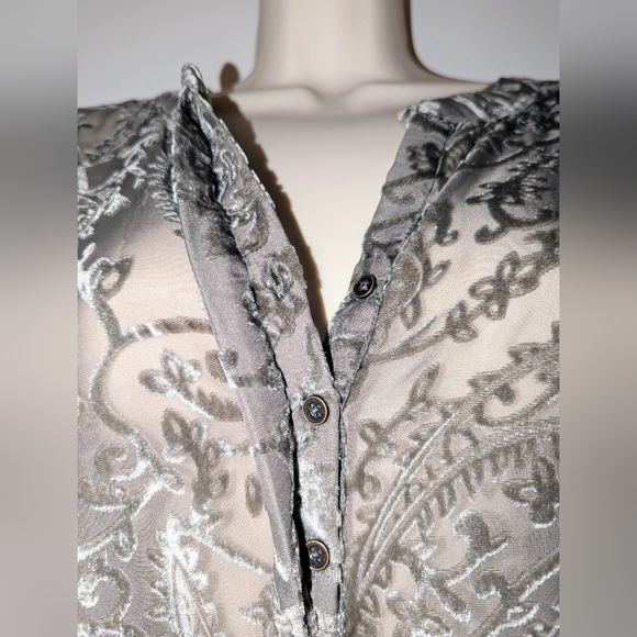 KNOX ROSE Women's high - low velvet tunic / dress? - Picture 6 of 10